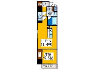 Future宿院の物件間取画像